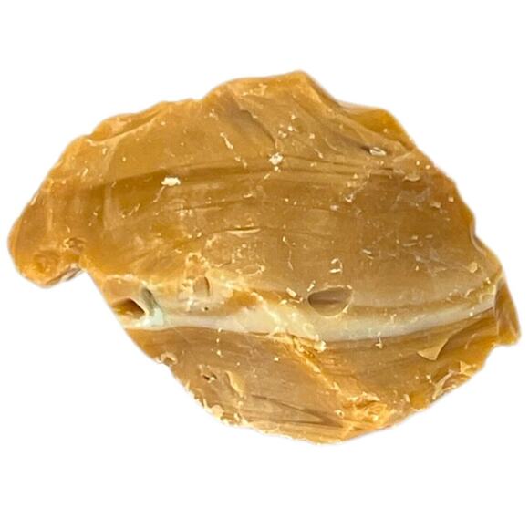 Chocolate Carmel Layered Art Glass Cullet Slag Glass #5L22 - Picture 1 of 6